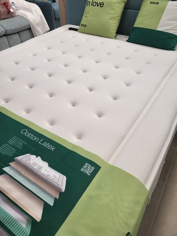 Ecus  Cotton Latex 160x200