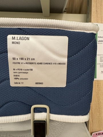 Dunlopillo Lagon 90x190